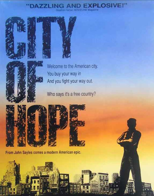 City of Hope 1991 on DVD
