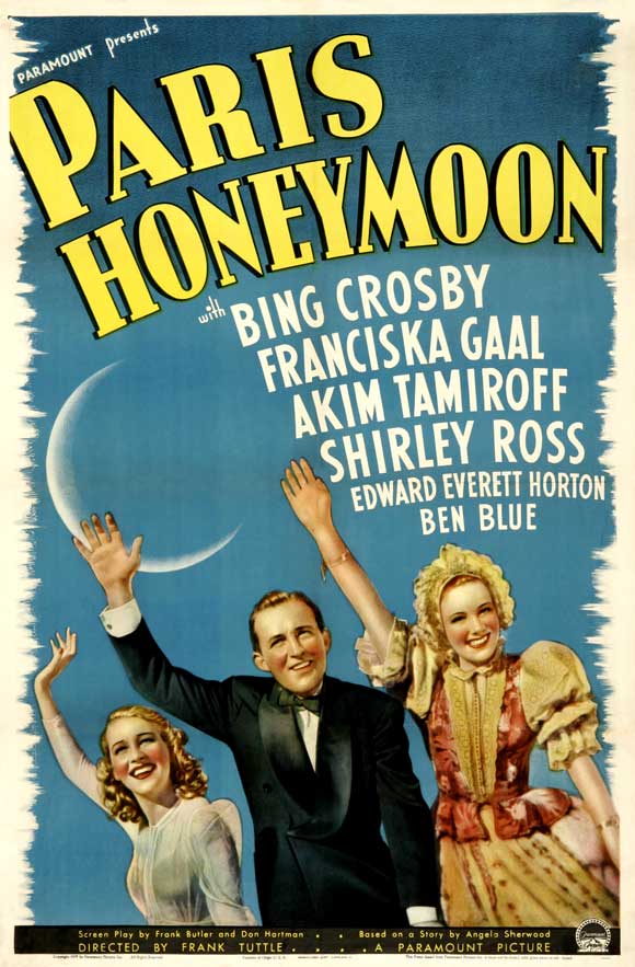 Paris Honeymoon 1938 on DVD - classicmovielocator