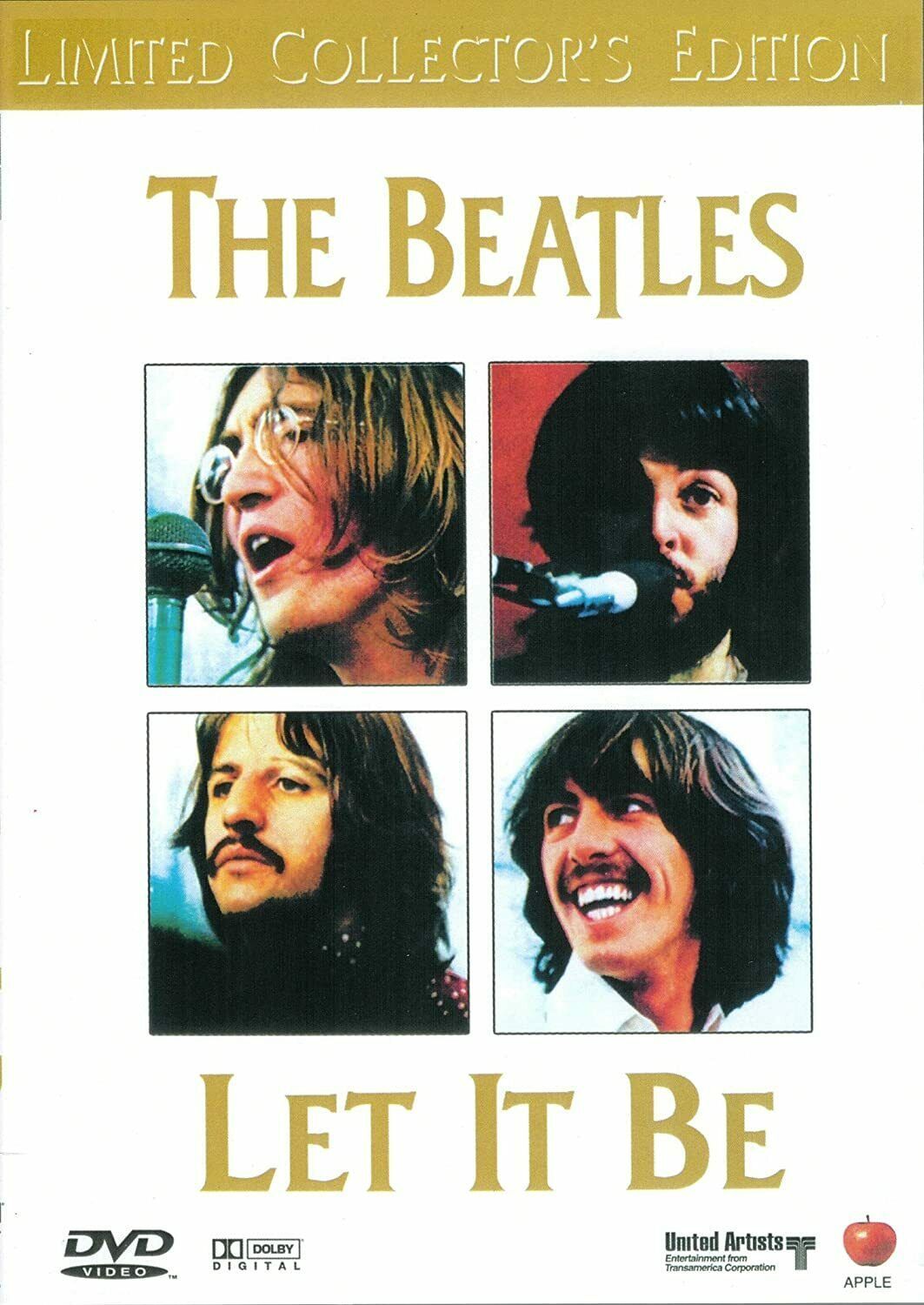 The Beatles Let it be 1970 on DVD