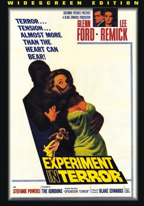 Experiment in Terror 1962 on DVD - classicmovielocator