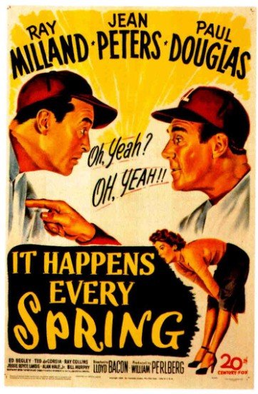 It Happens Every Spring 1949 on DVD - classicmovielocator