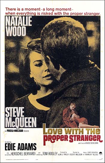 Love with the Proper Stranger 1963 on DVD - classicmovielocator