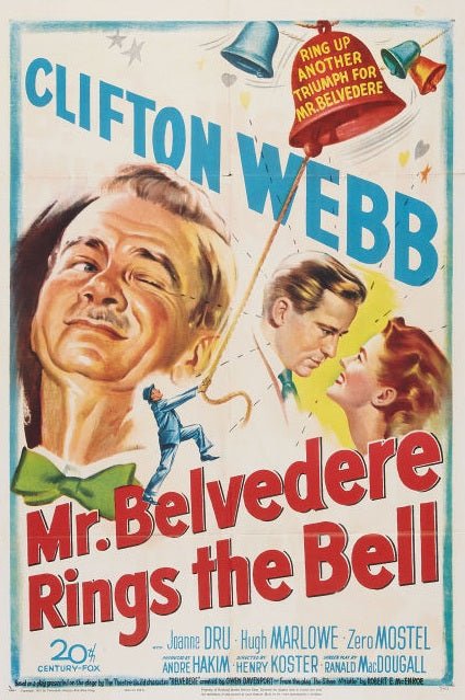 Mr. Belvedere Rings the Bell 1951 on DVD - classicmovielocator