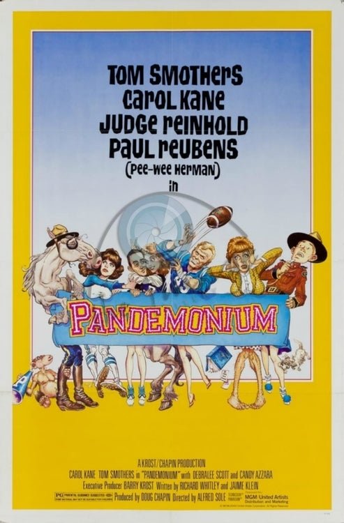 Pandemonium 1982 on DVD - classicmovielocator
