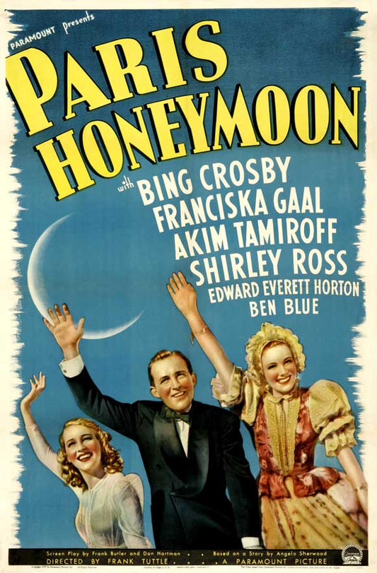 Paris Honeymoon 1938 on DVD - classicmovielocator