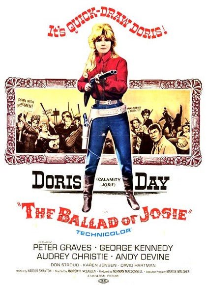 The Ballad of Josie 1967 on DVD - classicmovielocator