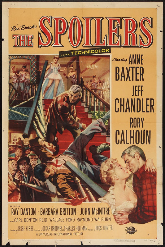 The Spoilers 1955 on DVD - classicmovielocator